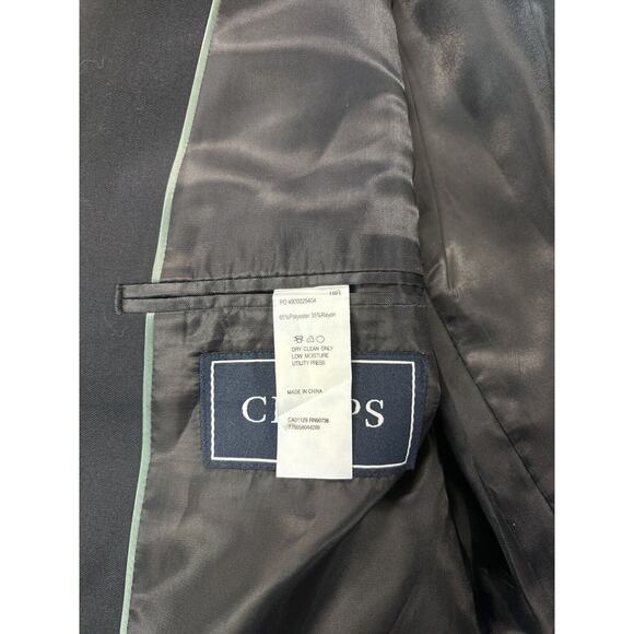 CHAPS Big Boy Classic Blazer Sports Coat • Navy • Size 18R •‎ Preppy Uniform - Picture 5 of 5